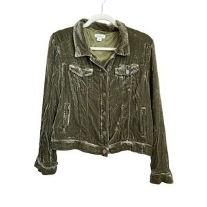 Sundance Olive Velvet Jacket
